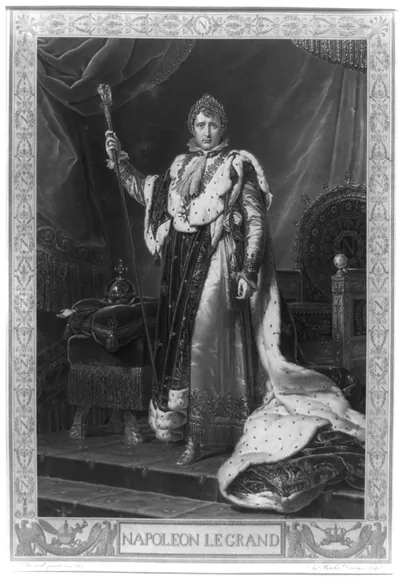 Napoleon le Grand / F. Gerard pinxit anno 1805 ; Augte. Boucher Desnoyers sculpsit.