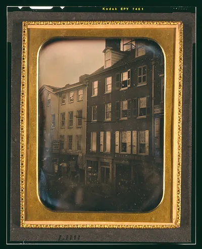 View of No. 48 and 46 Chestnut Street