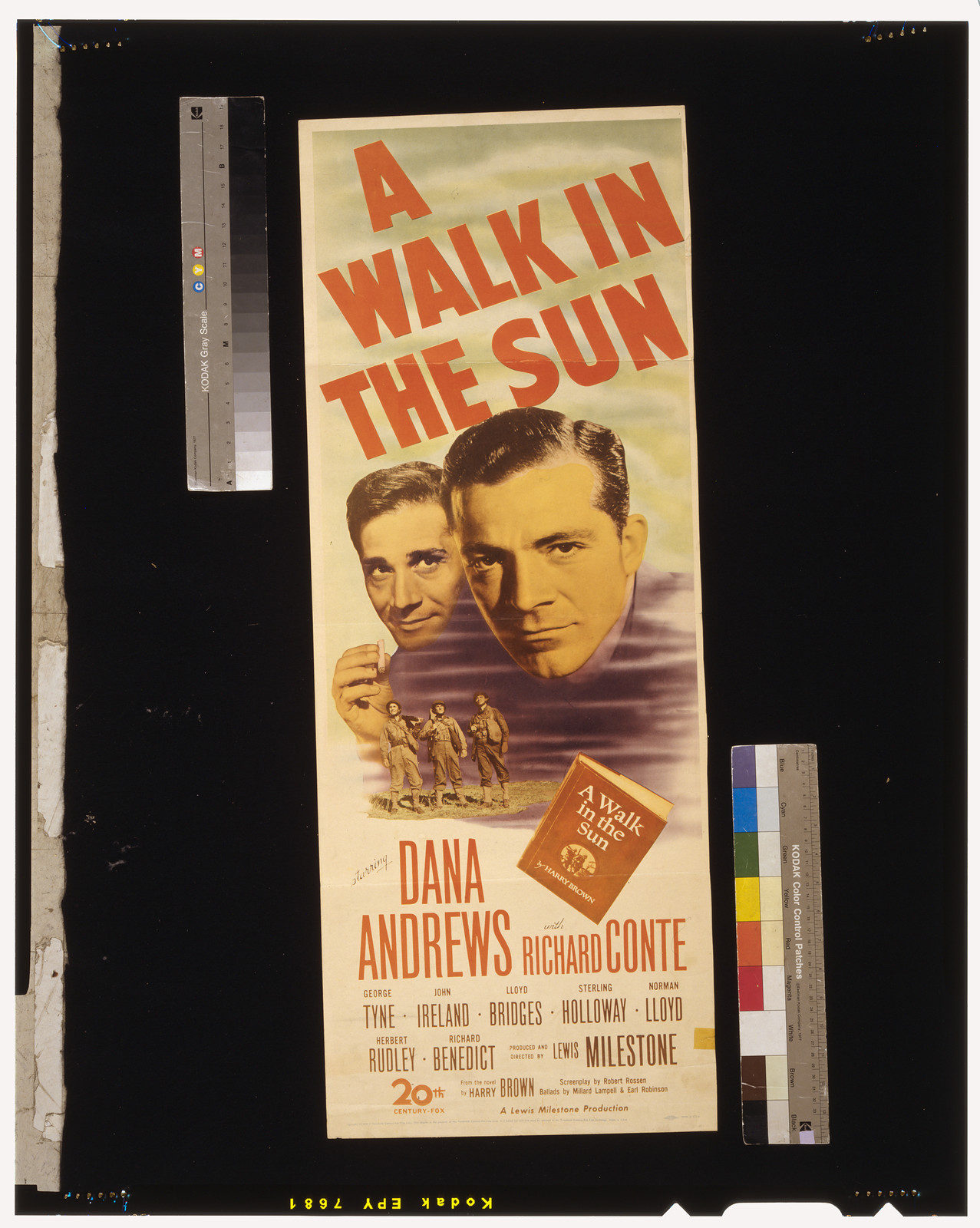 A walk in the sun — vintage poster