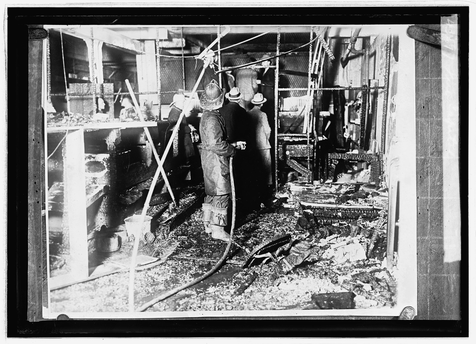 Fire, Capitol, [Washington, D.C.], [between 1912 and 1930] — historic photograph