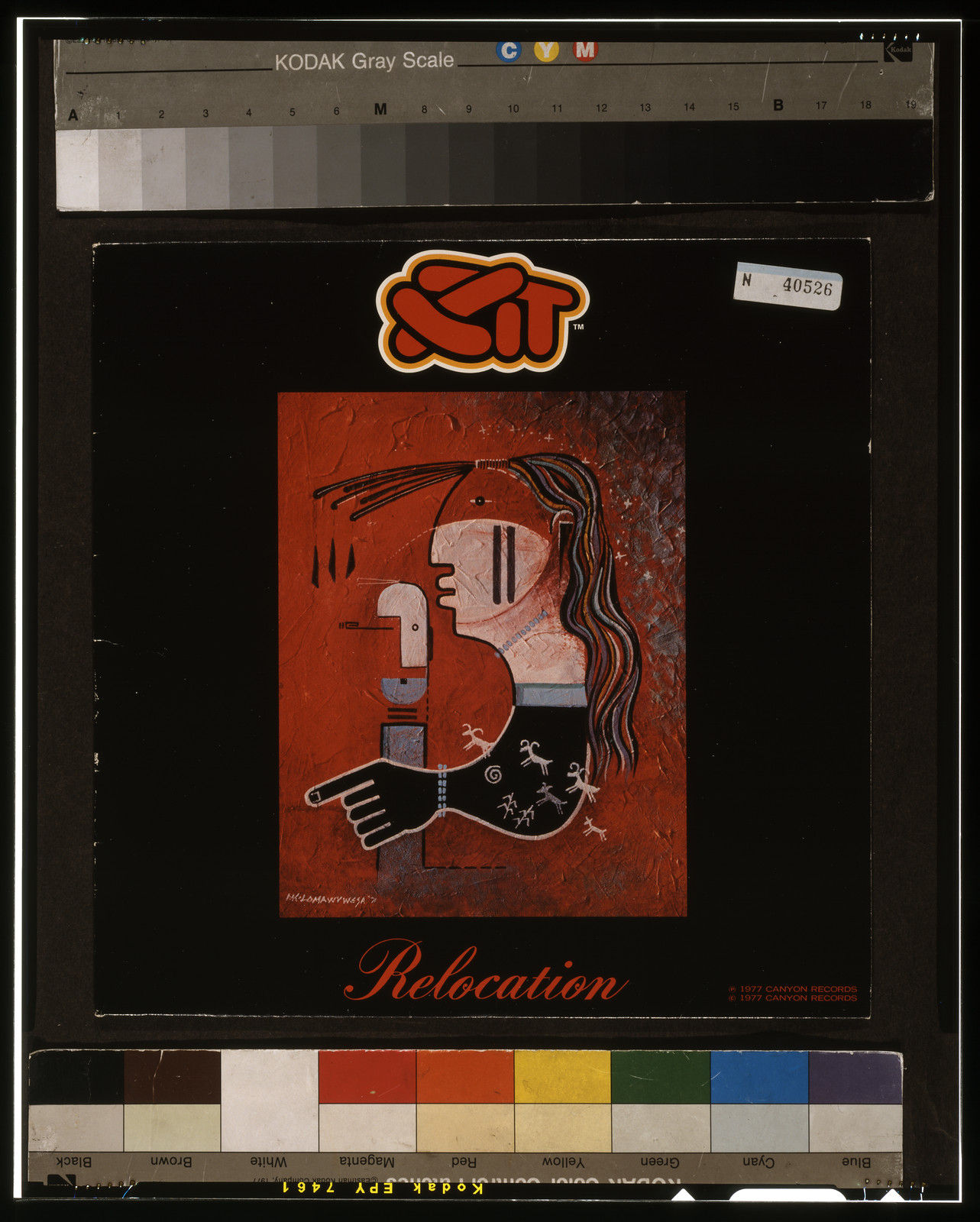 Relocation [by] XIT / MK-Lomawywesa., c1977. — historic print