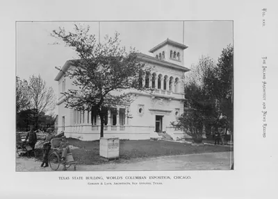 Chicago, Ill., Texas Building at World's Columbian Exposition""