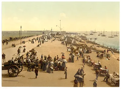 Southsea beach England