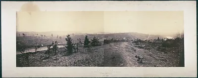March 1864 Knoxville from Mabrys house, Tennessee