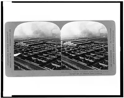 Bird's-eye view of Union Stock Yards, Chicago, Ill., U.S.A.