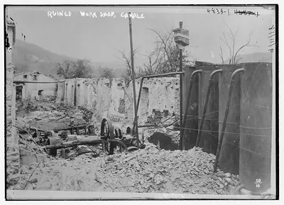 Ruined Work Shop, Canale