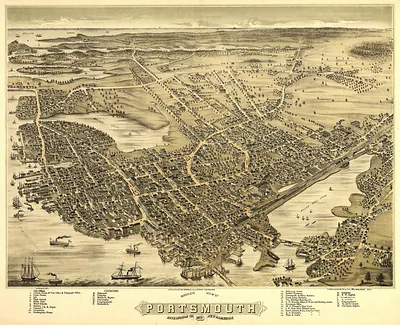 Portsmouth, New Hampshire, 1877