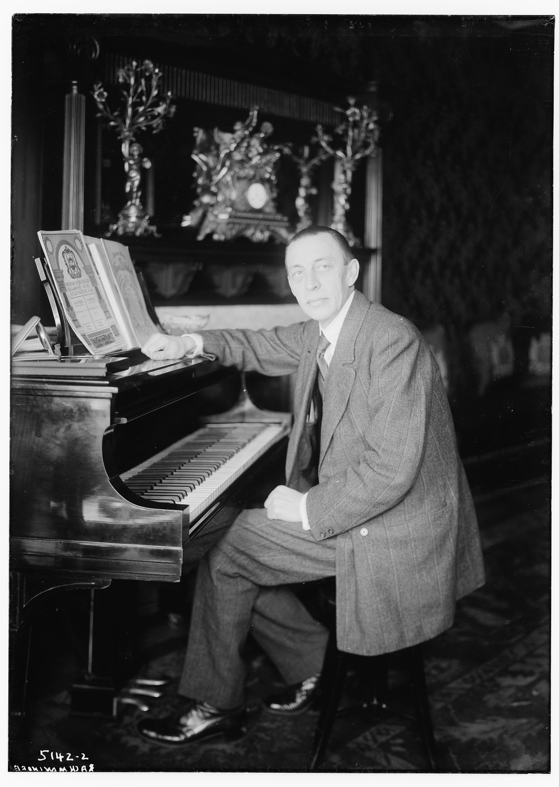 Rachmaninoff, n/a — historic photograph