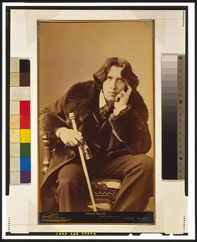 Oscar Wilde / Sarony.