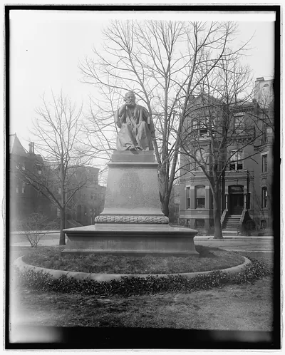 Longfellow statue, [Washington, D.C.]
