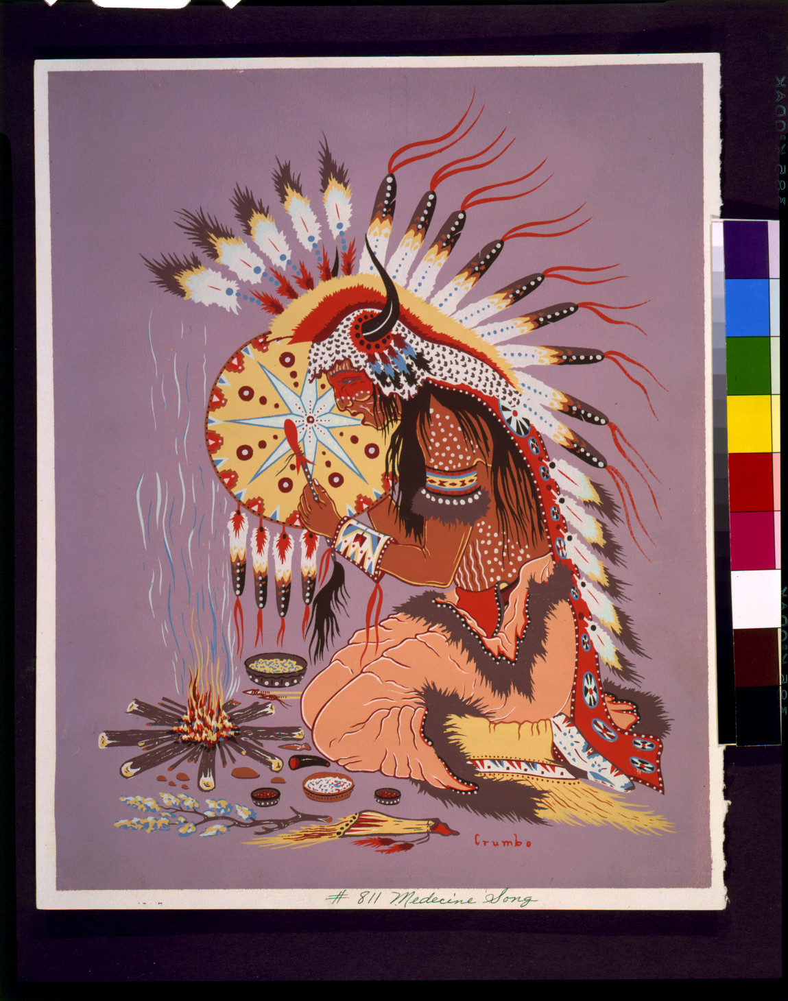 Medecine [sic] song / Crumbo., c1952. — historic print
