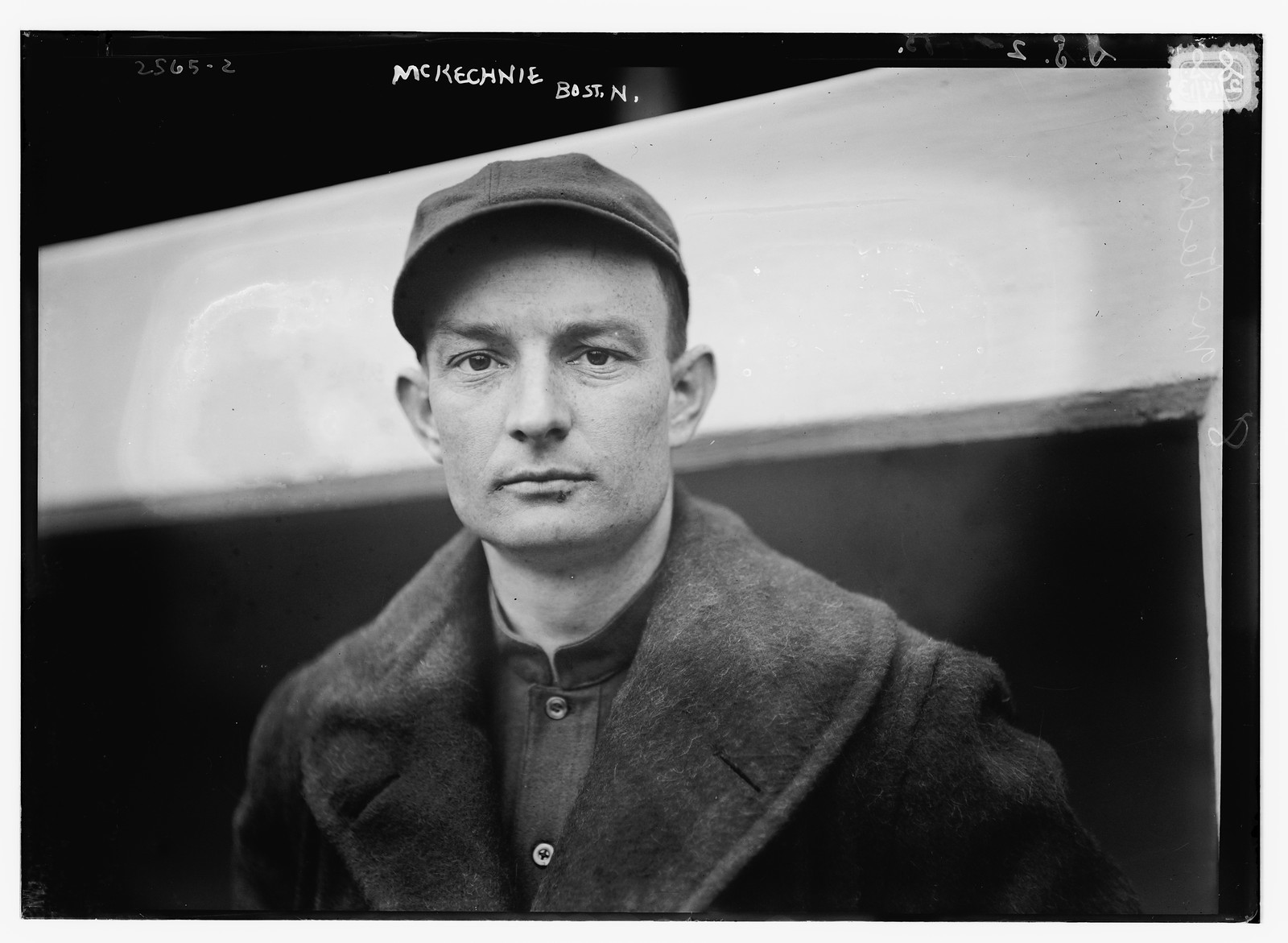 Bill McKechnie, Boston NL (baseball), [1913] — historic photograph