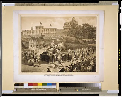St. Patricks day in America / designed by Hogan ; drawn by Lucian Gray.