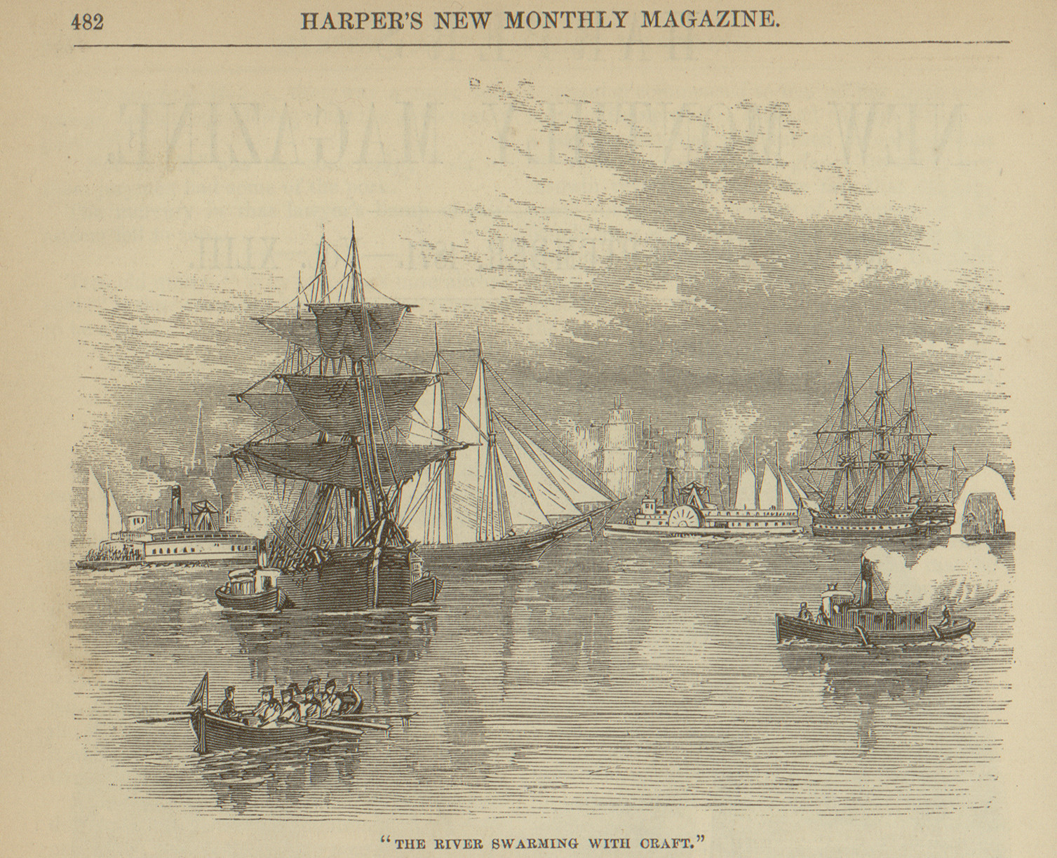 Theriverswarmingwithcraft — historic image