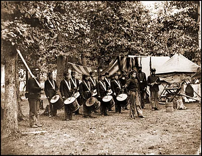 Bealeton Va. Drum corps 93d New York Infantry