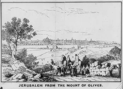 [Maps and drawings of Jerusalem and important sites by Frederick Catherwood, 183-]