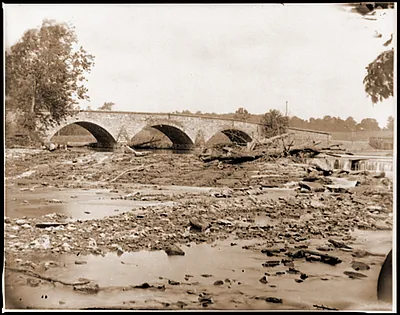 Antietam Md. Antietam Bridge on the Sharpsburg-Boonsboro Turnpike