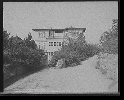 Library in Franklin Park, Boston, Mass.