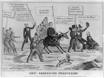 Anti annexation procession