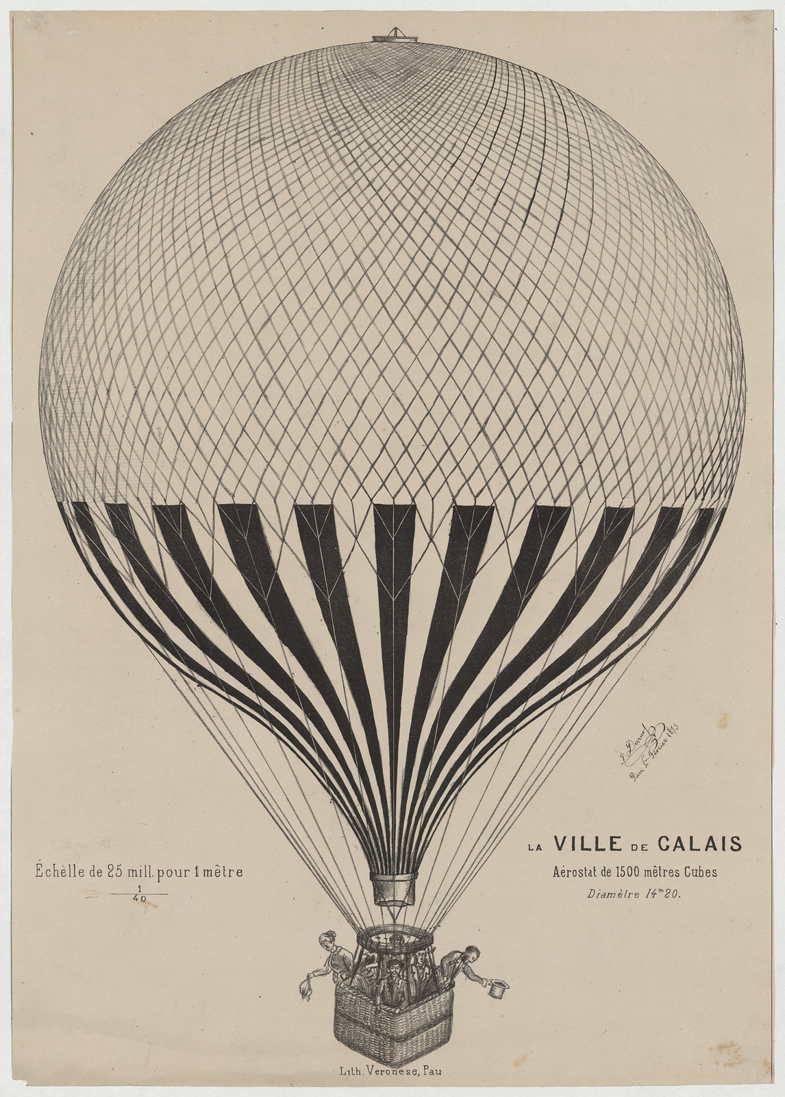 02489uLa ville de Calais — historic image