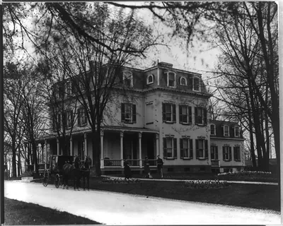 Soldiers' Home, exterior showing house, Washington, D.C