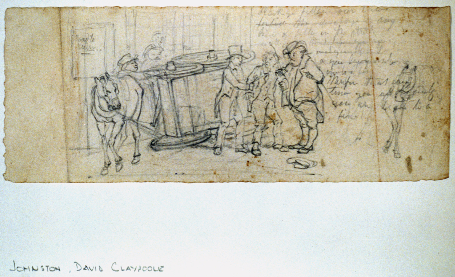 [A discharge of filth] — historic drawing