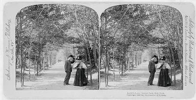 Lover's Lane, Central Park, New York