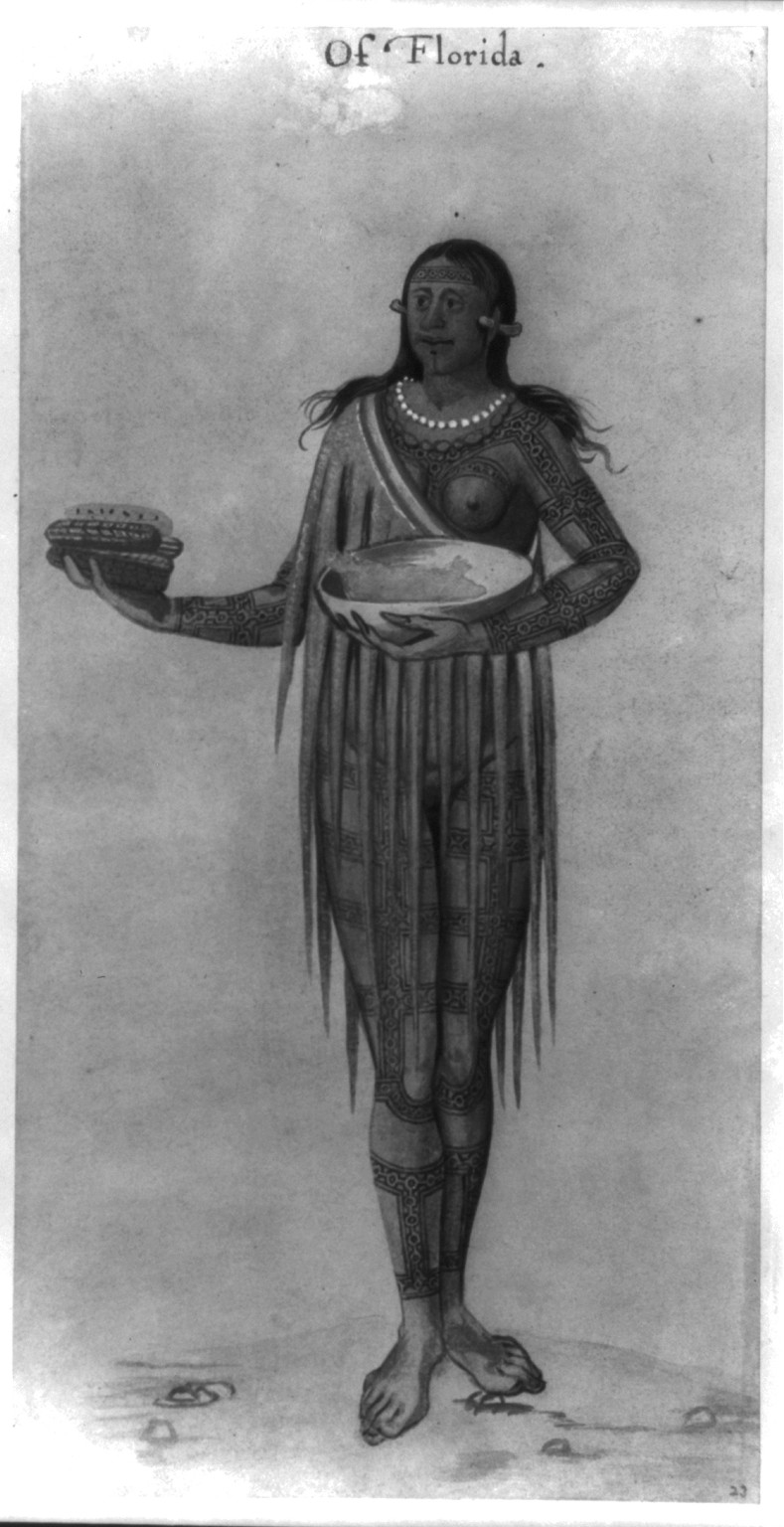 [Woman] of Florida, [194-] — historic photograph