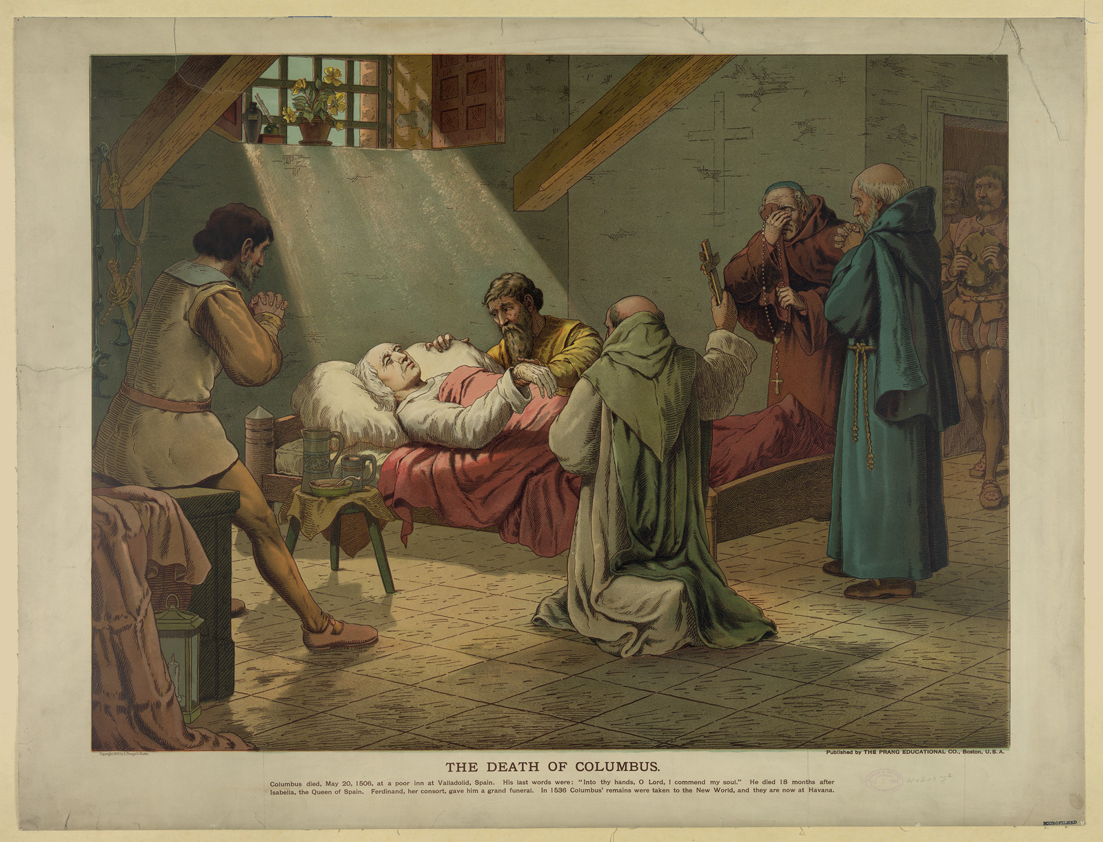 The Death of Columbus — historic image