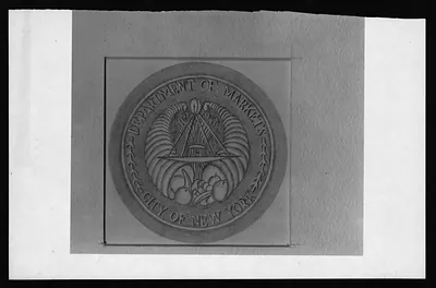 Department of Markets seal, City of New York