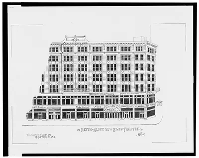 [Keith Albee New Bijou Theatre, Washington and Essex Streets, Boston, Massachusetts] / AFD 1927.