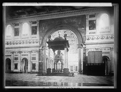 Italy, Rome, St. Paolo (interior)
