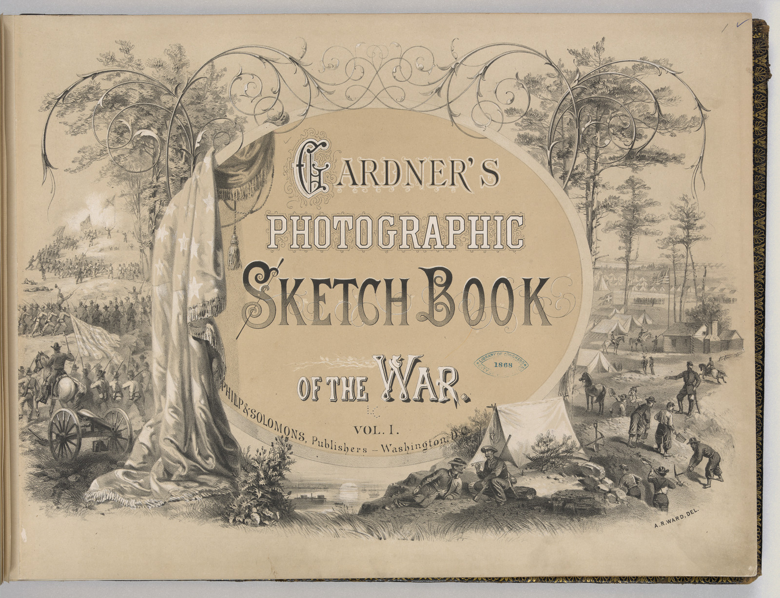 Gardner's Photographic Sketch Book of the War, Vol. 1 — historic photograph