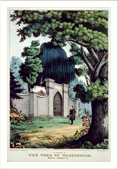 La Fayette at the Tomb of Washington, Mount Vernon Va.