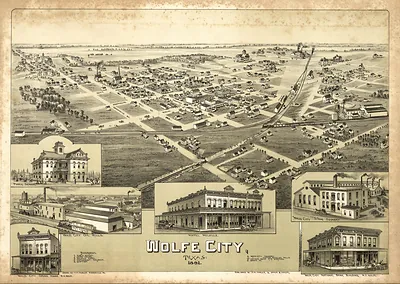 Wolfe City, Texas, 1891
