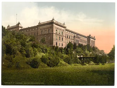 Government building Cassel (i.e. Kassel) Hesse-Nassau Germany