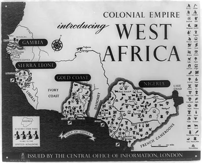 Colonial Empire introducing West Africa