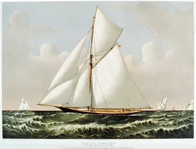 Thistle": cutter yacht Glasgow Scotland"