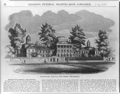 Pennsylvania Hospital, Pine Street, Philadelphia