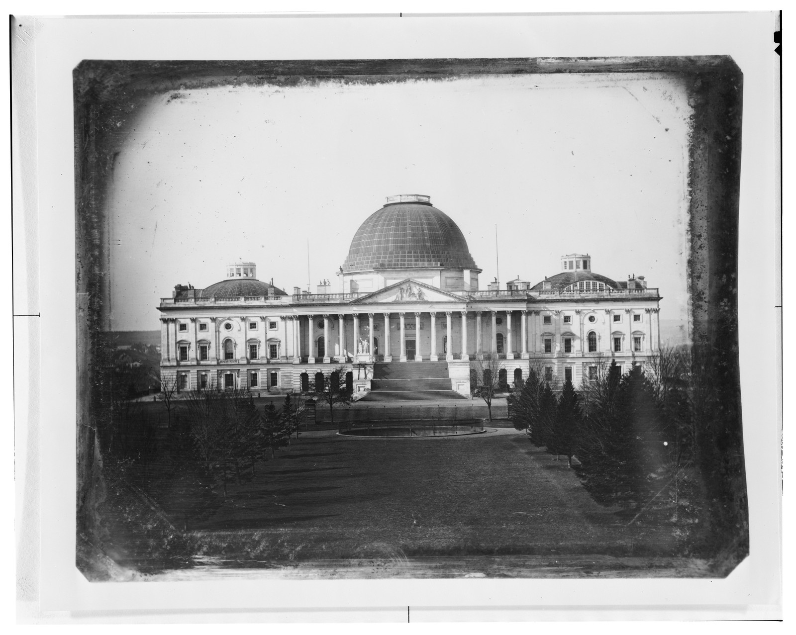 [United States Capitol, Washington, D.C., east front elevation], [ca. 1846] — historic photograph