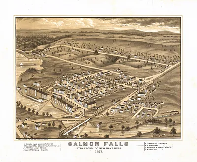 Salmon Falls, New Hampshire, 1877