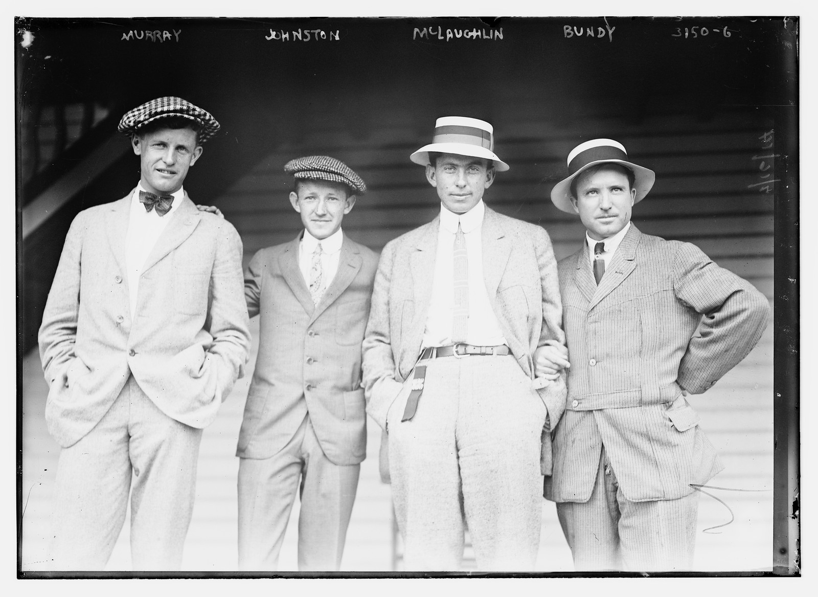 Murray, Johnston, McLaughlin, Bundy, n/a — historic photograph