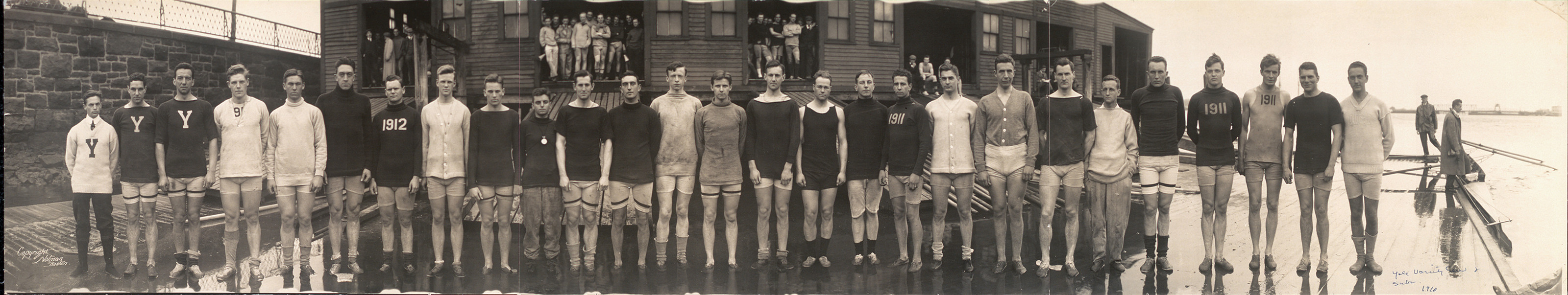 Yale Varsity Crew, Connecticut, 1912, 1912 — historic image