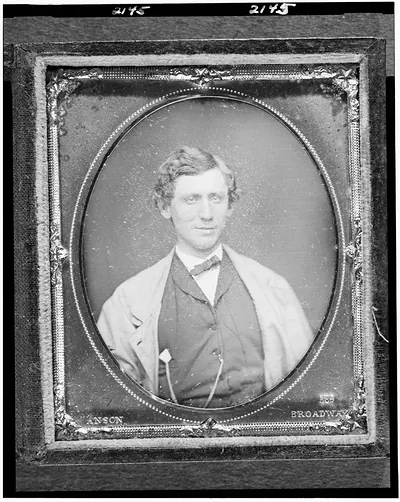 [Charles Bradhurst, head-and-shoulders portrait, facing front]