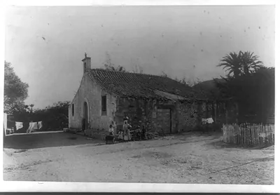 [Liberia, West Africa: A village chapel]
