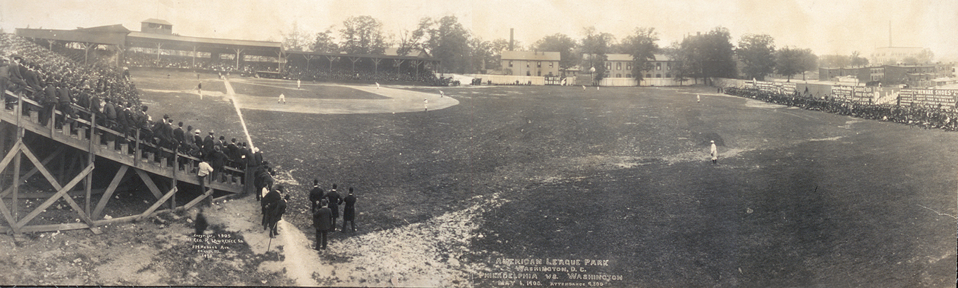 Philadelphia v Washington, Washington, D.C., 1905, 1905 — historic image