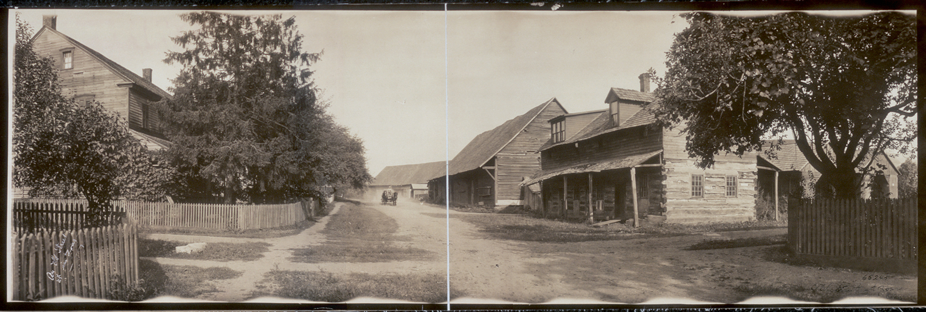An Old street at Zoar, Ohio, 1905, 1905 — historic image