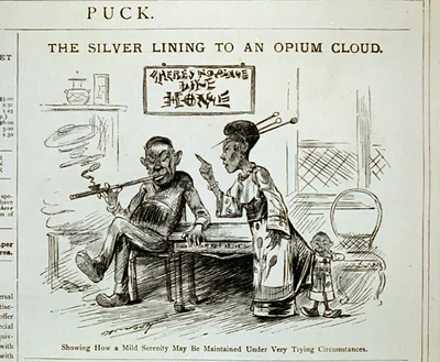 The silver lining to an opium cloud