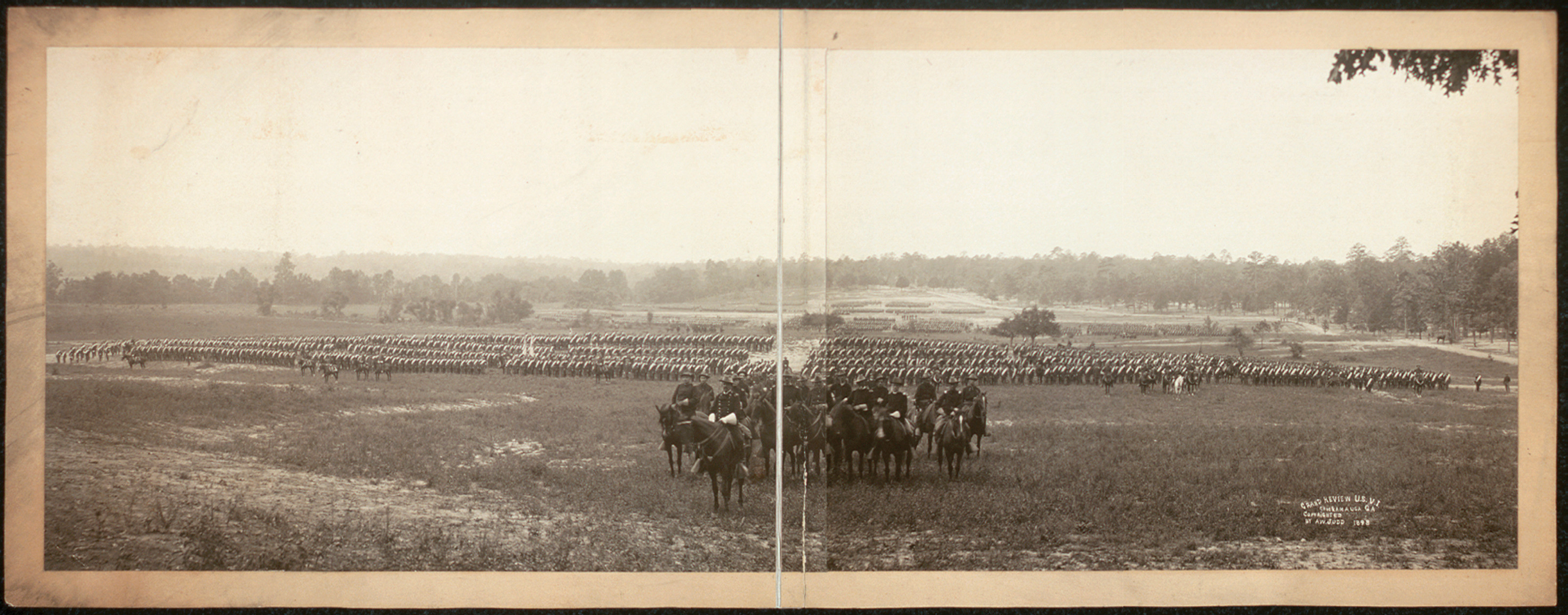 U.S.V.I., Chickamauga, Ga, Georgia, 1898, 1898 — historic image