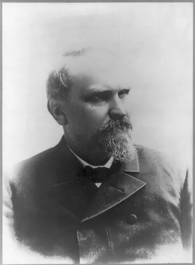 [James K. Jones, bust portrait, facing right]